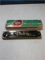 Victory harmonica with original box