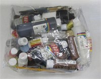 Bag of Good Acrylic Paints & Brushes