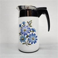 Vintage Corning Ware Coffee Pot Floral