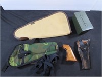 Gun Holsters-2 Koplin, 1 Camouflage Unused
