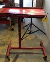 Rolling Work table adjustable 50lb capacity