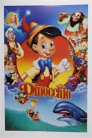 Pinocchio c.1993 Walt Disney Poster