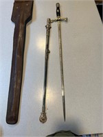 Vintage M.C. LILLEY & Co. Columbus Ohio Sword