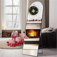 Sweetcrispy Arched Full Length Mirror 59"x16"
