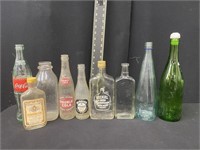 Lot of Mixed Vintage Bottles