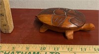 Decorative Wood Turtle