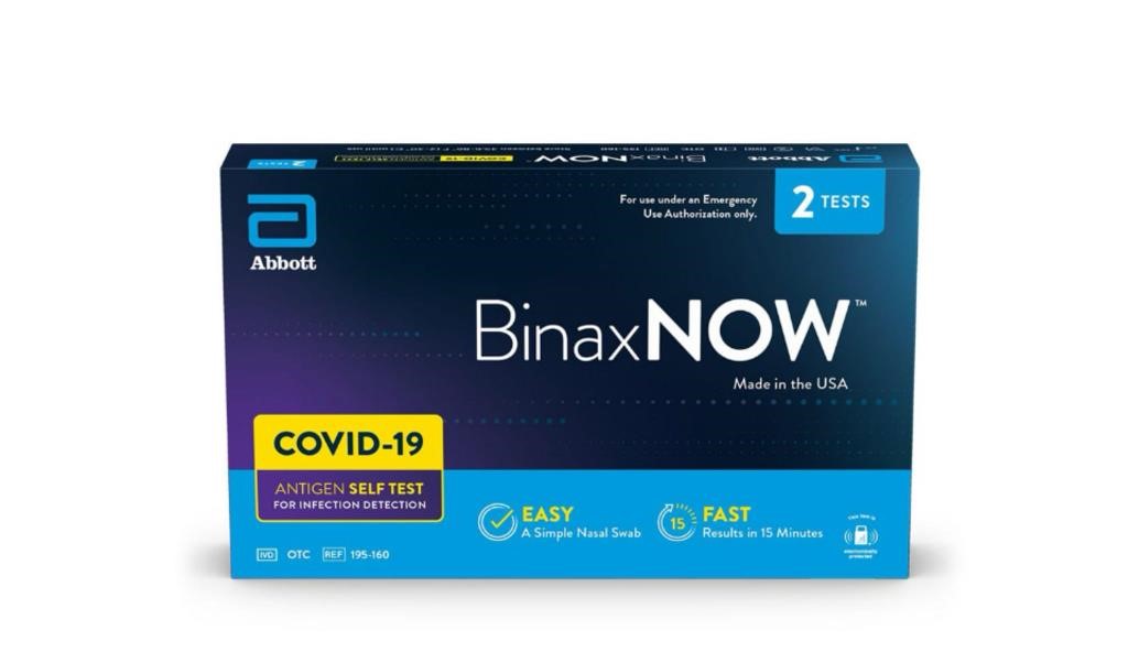 4BOXES BinaxNOW COVID-19 Antigen Self Test (2