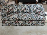 Floral Pattern Thomasville Sofa, like new