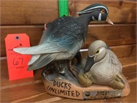 Jim Beam Ducks Unlimited wood ducks