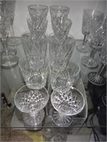 16Pc Of Waterford Stemware