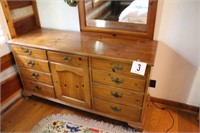 Chest of Drawers 35x64x21" w/ 46" Mirror