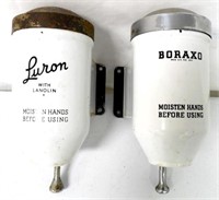 Lot of 2,Luron,Boraxo Soap Dispensers