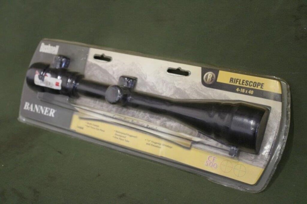 Bushnell Banner Rifle Scope 4-16x 40, Unused