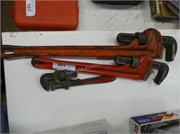 3 pipe wrenches