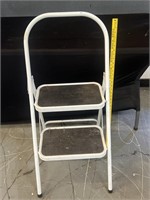 Tall Two Step Folding Ladder Step Stool