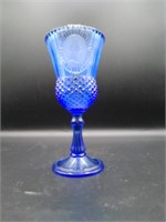 Washington Goblet Fostoria Cobalt Stemmed Glass