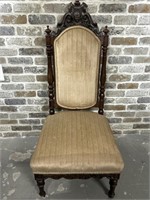 Vintage Baroque High Back Side Chair