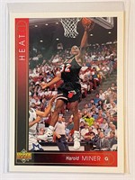 HAROLD MINER-VINTAGE UPPER DECK CARD-HEAT