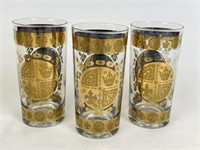 Mid Century Vito Bari Highball Glasses