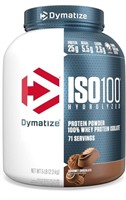 Dymatize ISO100 Hydrolyzed Protein Powder, 100%