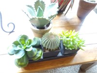 Artificial Succulent Decor