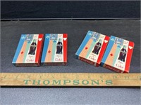 4 vintage packs coke playing cards 2 unopened