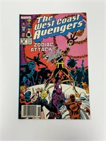 Autograph COA Wesr Coast Avengers #26 Comics