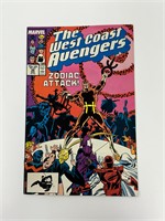 Autograph COA Wesr Coast Avengers #26 Comics