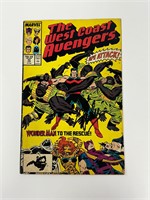 Autograph COA Wesr Coast Avengers #33 Comics