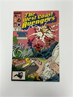 Autograph COA Wesr Coast Avengers #31 Comics