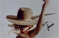 Autograph COA Lady Lady Gaga Photo