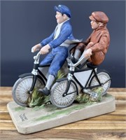 Vintage Norman Rockwell Cyclist Figurine