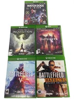 XBOX ONE GAMES - LOT OF 5