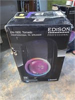 EDISON PROFESSIONAL PA SPEAKER WITH BLUETOOTH