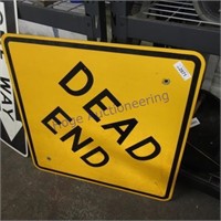 Dead End road sign, 30 x 30