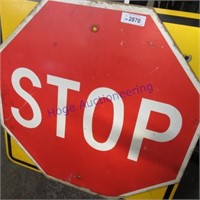 Stop sign, 30 x 30