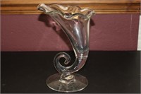 A Glass Capricorn Vase
