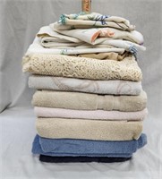 Bath Towels, Crochet Tablecloth, Dish Towels