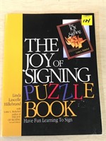 The Joy of Signing  Puzzle Book