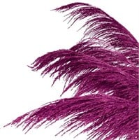 PENEPICO, PURPLE PAMPAS GRASS DECOR, 4 PC- 43.3