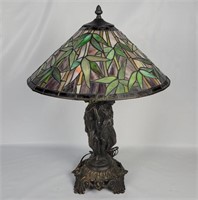 Tiffany Style Three Graces Table Lamp