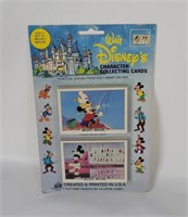New Vtg Disney Character Collecting Cards