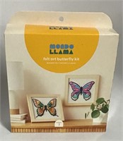 Mondo LLama Felt Butterfly kit