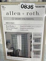 ALLEN ROTH ROD POCKRT TAB PANEL RETAIL $30