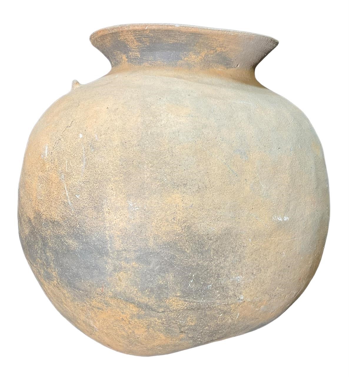 Large Asian Pottery  Vessel
