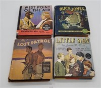 Big Little Books - The Lost Patrol, Little Men, Bu