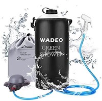 WADEO Camping Shower Bag,11L/2.9 Gallons Outdoor