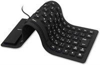 22$-Silicone Keyboard Foldable Flexible