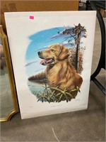 Goldens Outlook Dog Print