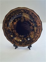 ROYAL CROWN DERBY COLBAT AND GOLD PLATE